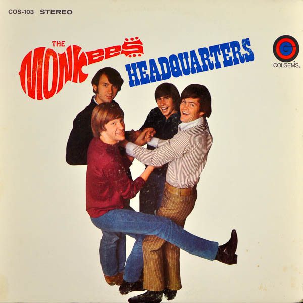 The Monkees – Headquarters (original album cover)