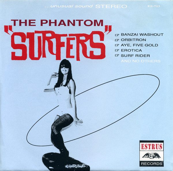 The Phantom Surfers – Orbitron (knockoff album cover)