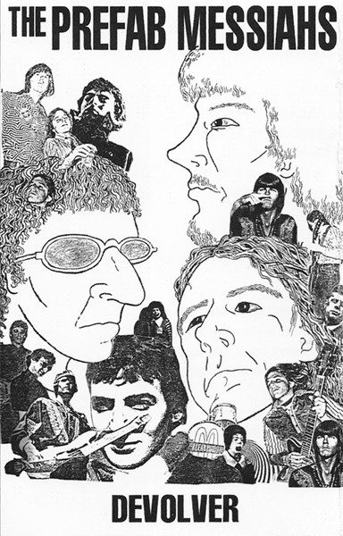 The Prefab Messiahs – Devolver (knockoff album cover)