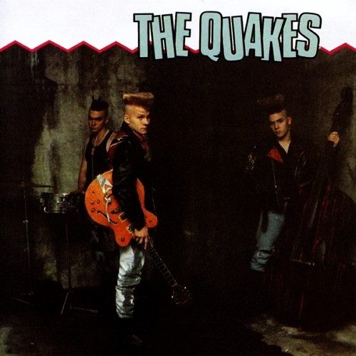 The Quakes – The Quakes (knockoff album cover)