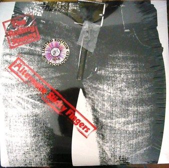 The Rolling Stones – Alternate Sticky Fingers (knockoff album cover)