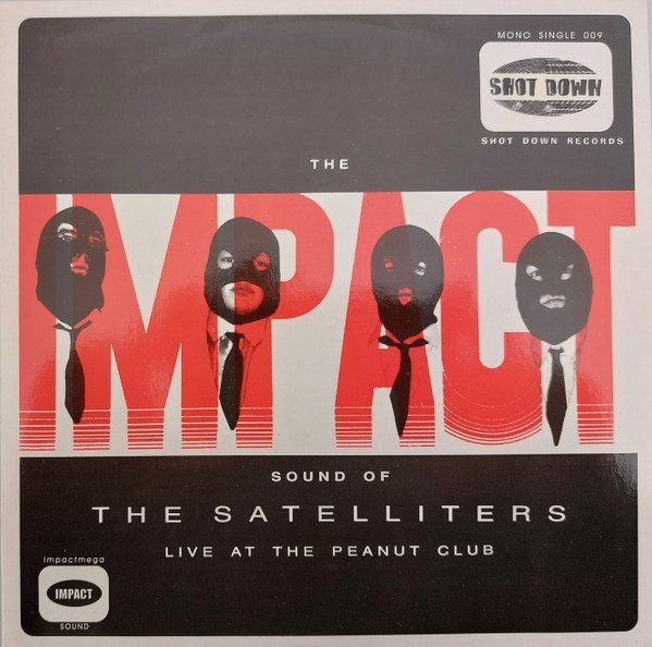 The Satelliters – The Impact Sound Of ... Live At The Peanut Club (knockoff album cover)