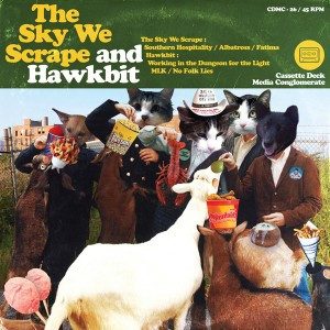 The Sky We Scrape and Hawkbit – Sound Pets (knockoff album cover)