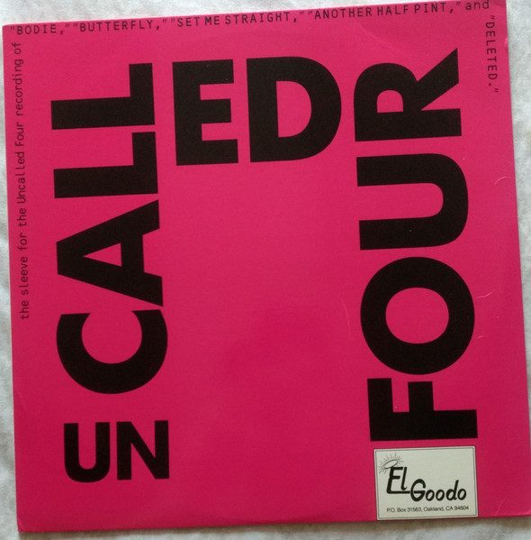 The Uncalled Four – The Uncalled Four (knockoff album cover)