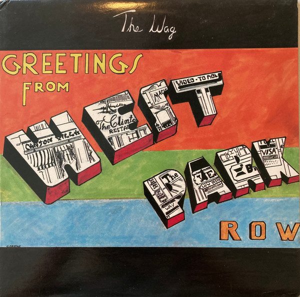 The Wag – Greetings From West Park Row (knockoff album cover)