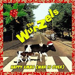 The Wurzels – Happy Christmas (War Is Over) (knockoff album cover)