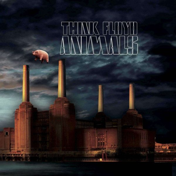 Think Floyd – Animals (knockoff album cover)