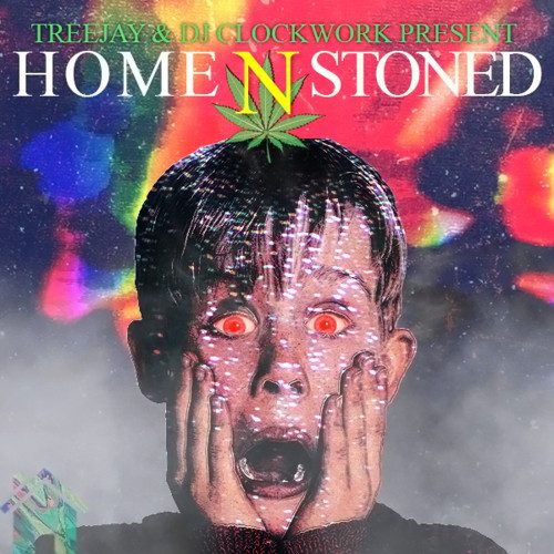 Treejay – Home N Stoned (knockoff album cover)