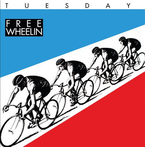 Tuesday – Freewheelin (knockoff album cover)