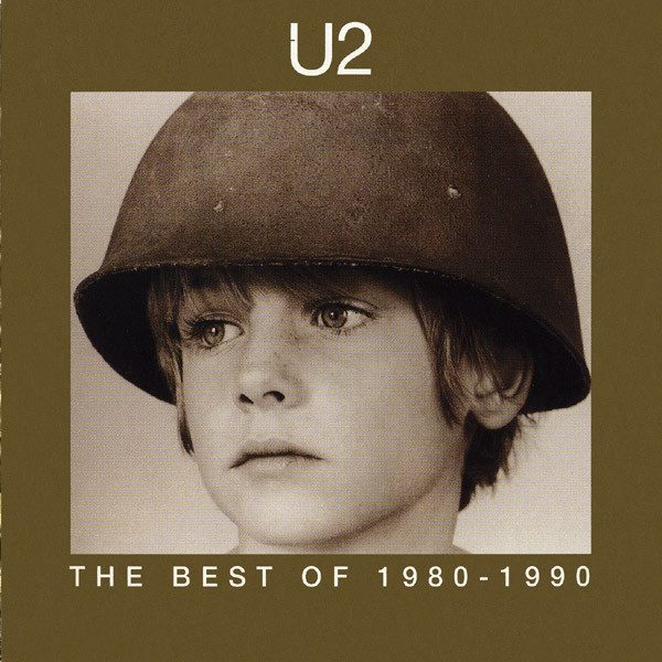 U2 – The Best Of 1980-1990 & B-Sides (original album cover)