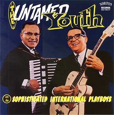 Untamed Youth – Sophisticated International Playboys (knockoff album cover)