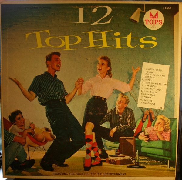 Various – 12 Top Hits (original album cover)