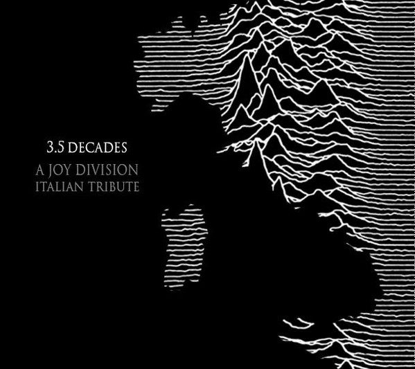 Various – 3.5 Decades – A Joy Division Italian Tribute (knockoff album cover)