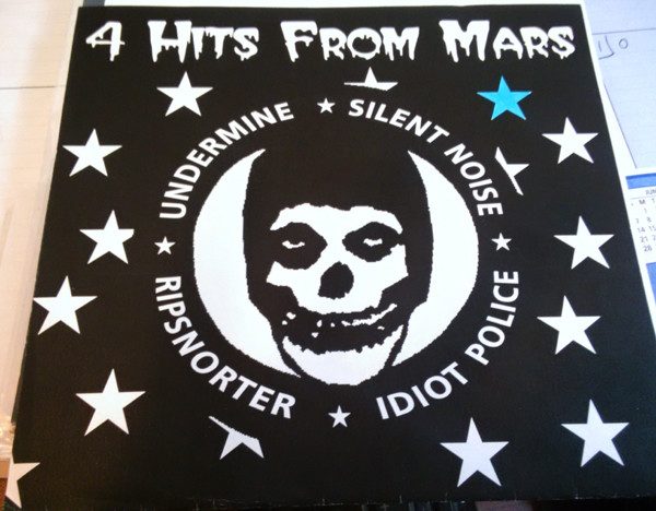 Various – 4 Hits From Mars (knockoff album cover)