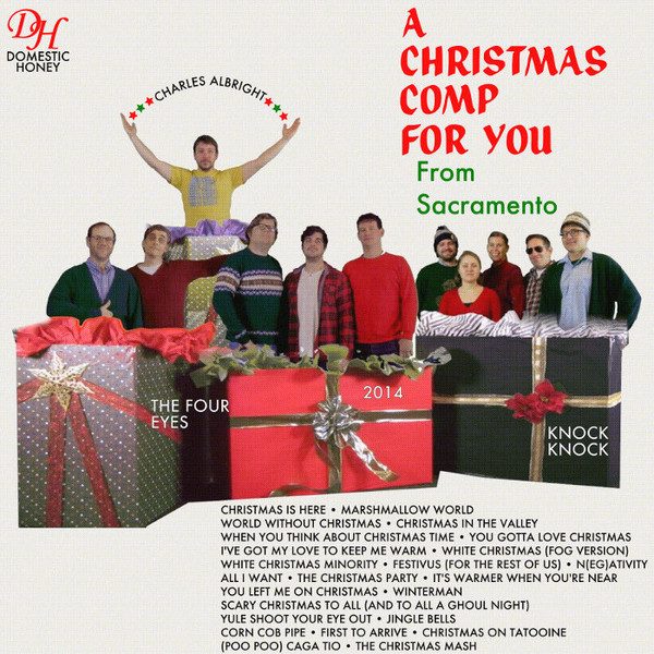 Various – A Christmas Comp For You From Sacramento (knockoff album cover)