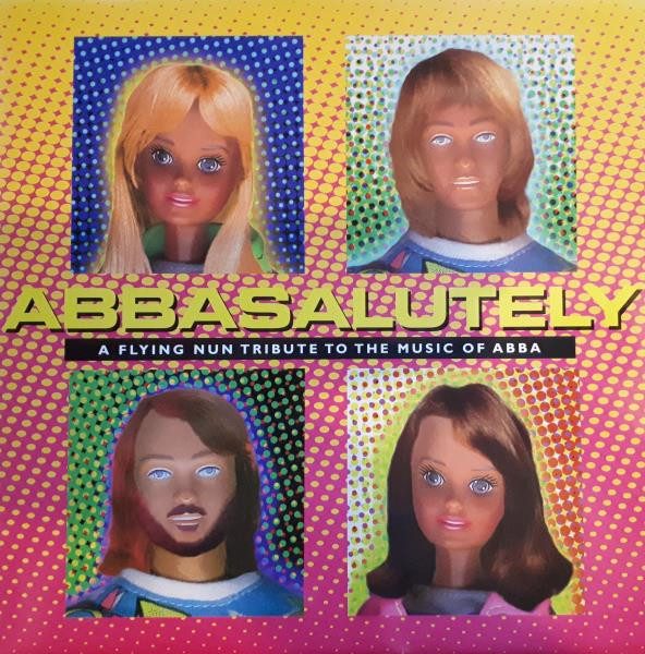 Various – Abbasalutely - A Flying Nun Tribute To The Music Of ABBA (knockoff album cover)