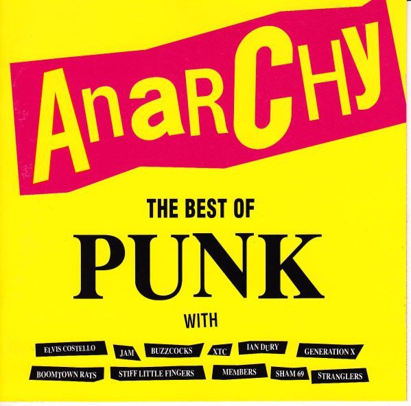 Various – Anarchy The Best Of Punk (knockoff album cover)