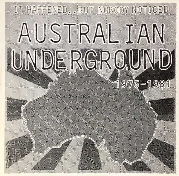 Various – Australian Underground 1976-1981 (knockoff album cover)