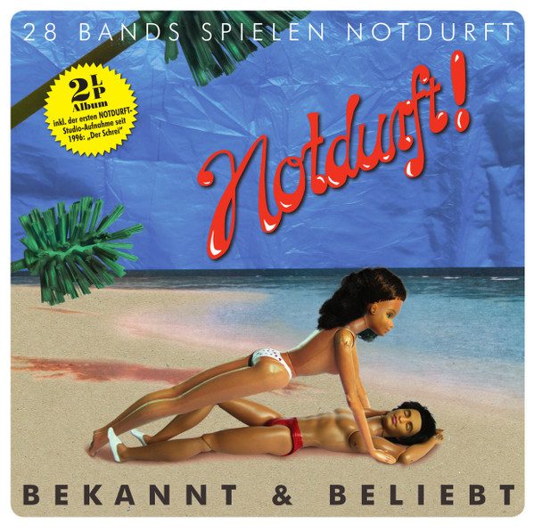 Various – Bekannt & Beliebt – 28 Bands Spielen Notdurft (knockoff album cover)