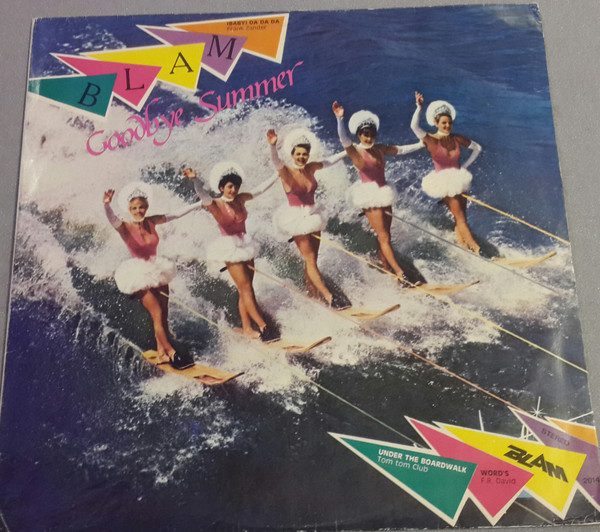 Various – Blam Goodbye Summer (knockoff album cover)