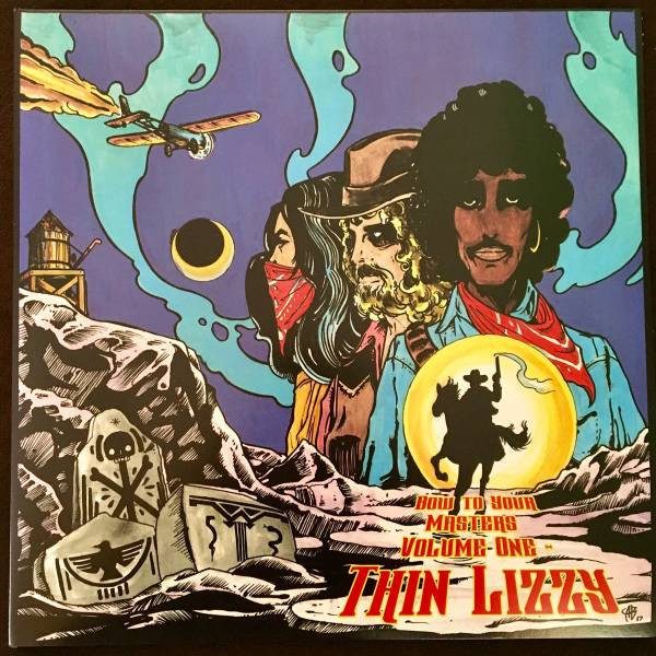 Various – Bow To Your Masters Volume 1: Thin Lizzy (knockoff album cover)