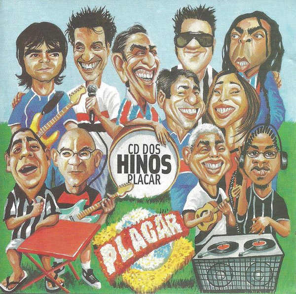 Various – CD Dos Hinos Placar (knockoff album cover)