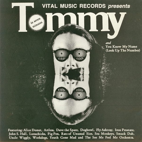 Various – Dumbrock Vol. 5 (knockoff album cover)