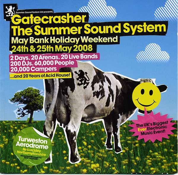 Various – Gatecrasher Summer Sound System (knockoff album cover)