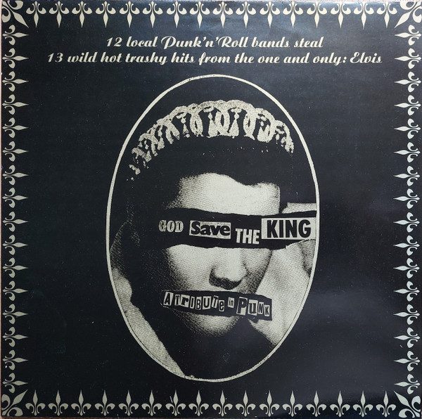 Various – God Save The King: A Tribute In Punk (knockoff album cover)