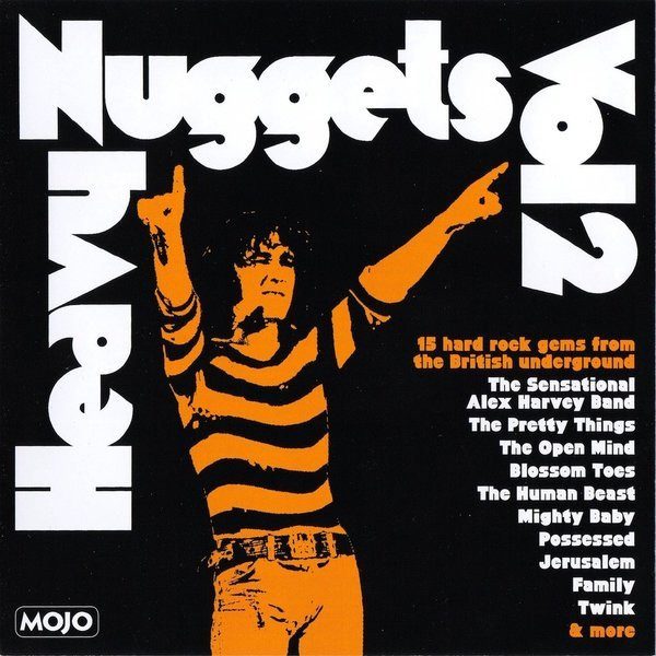 Various – Heavy Nuggets Vol 2 (15 Hard Rock Gems From The British Underground) (knockoff album cover)