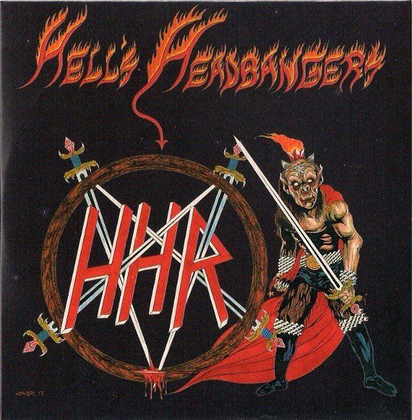 Various – Hells Headbangers Compilation Volume 6 (knockoff album cover)