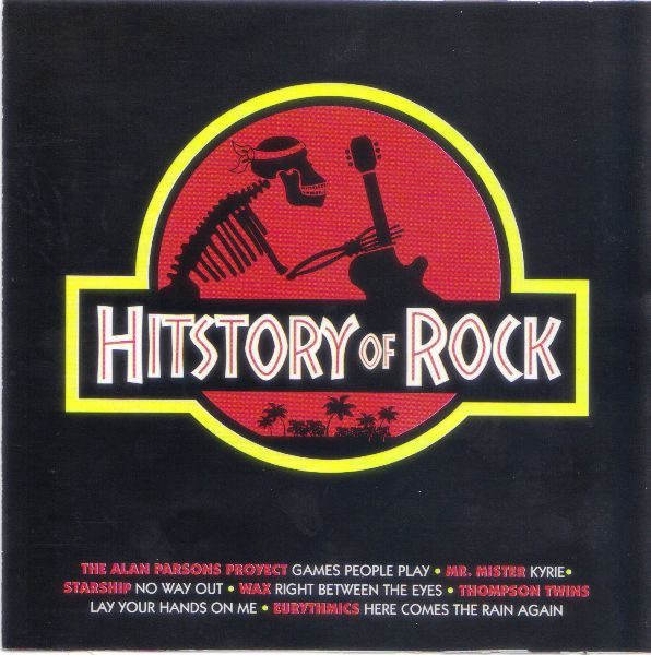 Various – Hitstory Of Rock (knockoff album cover)
