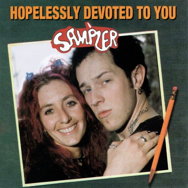 Various – Hopelessly Devoted To You (knockoff album cover)