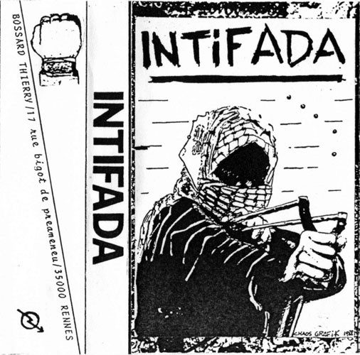 Various – Intifada (knockoff album cover)