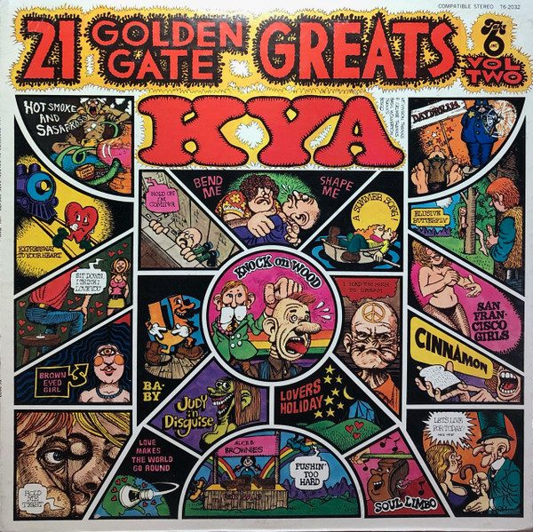 Various – KYA 21 Golden Gate Greats, Vol Two (knockoff album cover)
