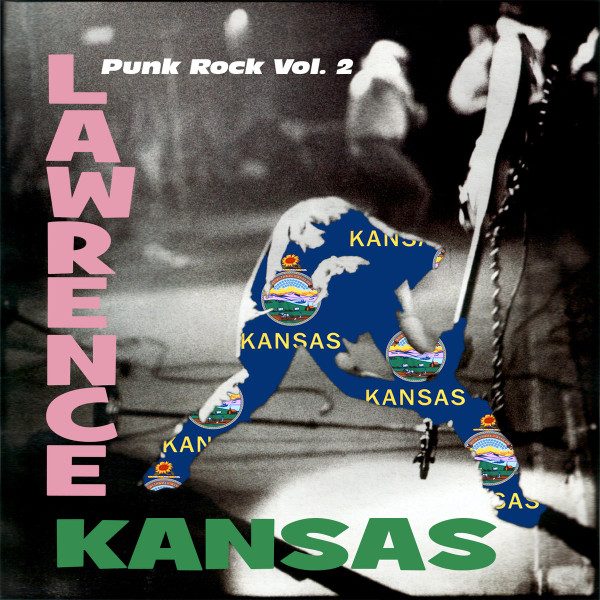 Various – Lawrence, KS Punk Rock Vol. 2 (knockoff album cover)