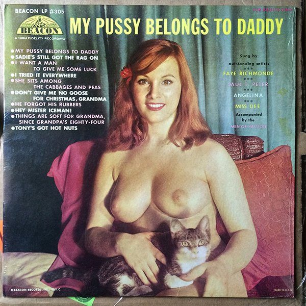 Various – My Pussy Belongs To Daddy (original album cover)