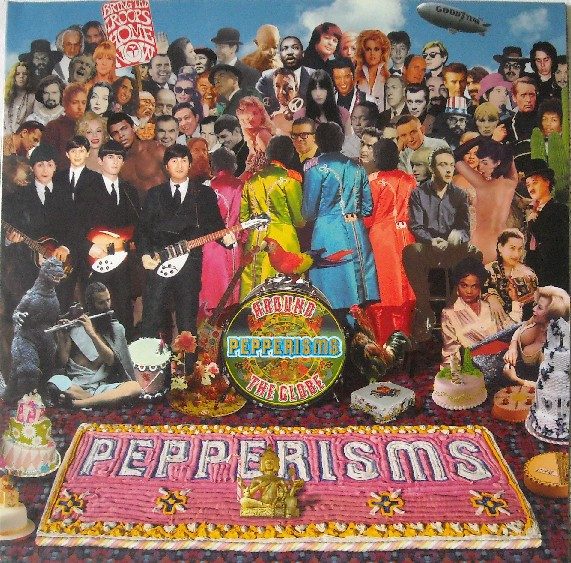 Various – Pepperisms Around The Globe (knockoff album cover)