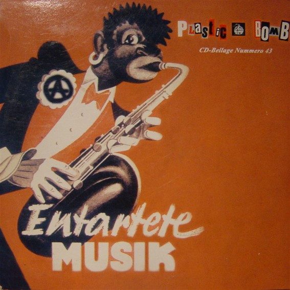 Various – Plastic Bomb #43 - Entartete Musik (knockoff album cover)