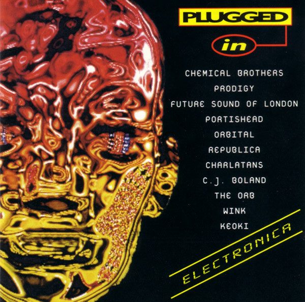 Various – Plugged In Electronica (knockoff album cover)