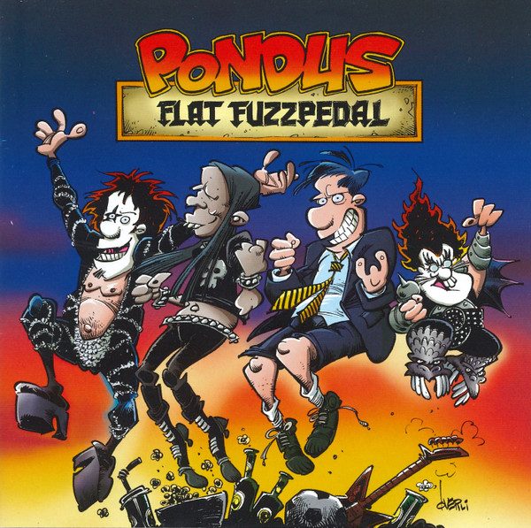 Various – Pondus - Flat Fuzzpedal (knockoff album cover)