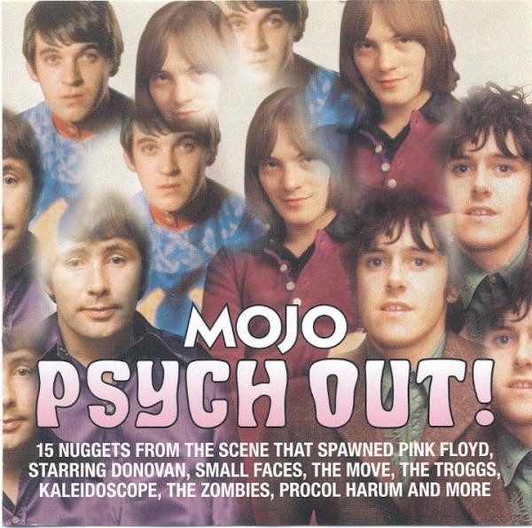 Various – Psych Out! (15 Nuggets From The Scene That Spawned Pink Floyd, Starring Donovan, Small Faces, The Move, The Troggs, Kaleidoscope, The Zombies, Procol Harum And More) (knockoff album cover)
