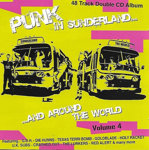 Various – Punk In Sunderland...And Around The World Volume 4 (knockoff album cover)