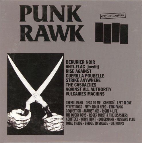 Various – Punk Rawk Explosion #34 (knockoff album cover)