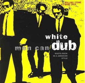 Various – Rare Trax Vol. 52 - White Men Can Dub - Roots Rock In A Jamaican Style (knockoff album cover)