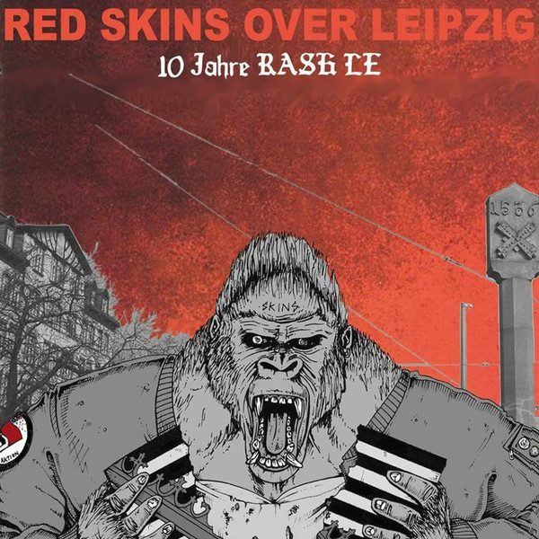 Various – Red Skins Over Leipzig (knockoff album cover)