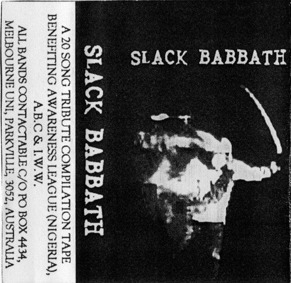 Various – Slack Babbath (knockoff album cover)