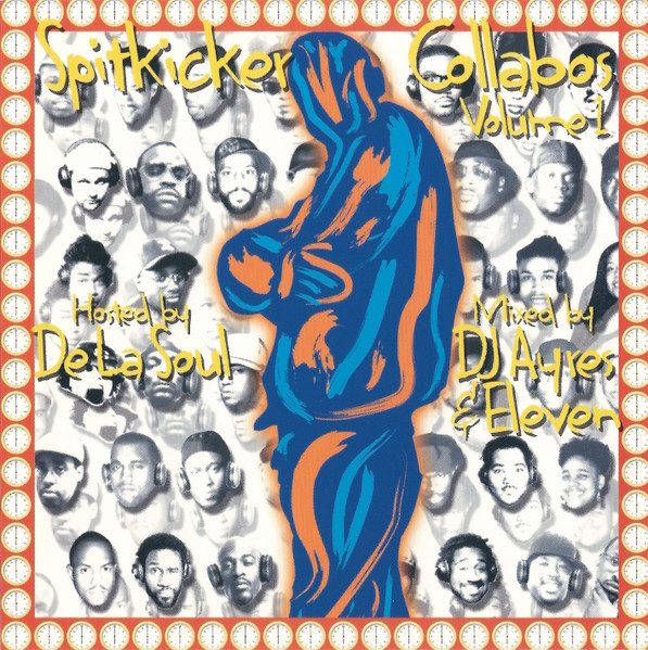 Various – Spitkicker Collabos Volume 1 (knockoff album cover)
