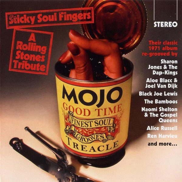 Various – Sticky Soul Fingers (A Rolling Stones Tribute) (knockoff album cover)