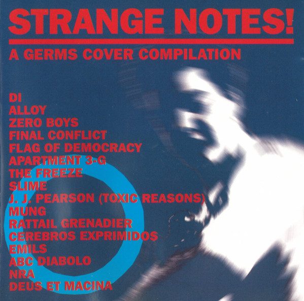 Various – Strange Notes! A Germs Cover Compilation (knockoff album cover)